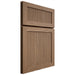 Shiloh Cabinetry Full Overlay Reeded Malibu White Oak Plain Cut Medium Door