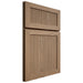 Shiloh Cabinetry Full Overlay Reeded Malibu White Oak Plain Cut Natural Door