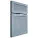 Shiloh Cabinetry Full Overlay Reeded Malibu White Oak Plain Cut Sky Door