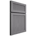 Shiloh Cabinetry Full Overlay Reeded Malibu White Oak Plain Cut Sterling Door