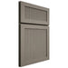 Shiloh Cabinetry Full Overlay Reeded Malibu White Oak Plain Cut Thyme Door