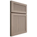 Shiloh Cabinetry Full Overlay Reeded Malibu White Oak Plain Cut Whitewash Door
