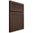 Shiloh Cabinetry Full Overlay Reeded Malibu White Oak Quarter Sawn Braun Door