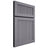 Shiloh Cabinetry Full Overlay Reeded Malibu White Oak Quarter Sawn Cadet Door