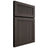 Shiloh Cabinetry Full Overlay Reeded Malibu White Oak Quarter Sawn Creekside Door