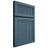 Shiloh Cabinetry Full Overlay Reeded Malibu White Oak Quarter Sawn Hudson Door