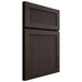 Shiloh Cabinetry Full Overlay Reeded Malibu White Oak Quarter Sawn Morel Door