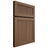 Shiloh Cabinetry Full Overlay Reeded Malibu White Oak Rift Cut Autumn Door