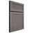 Shiloh Cabinetry Full Overlay Reeded Malibu White Oak Rift Cut Flagstone Door