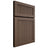 Shiloh Cabinetry Full Overlay Reeded Malibu White Oak Rift Cut Mineral Door