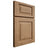 Shiloh Cabinetry Full Overlay Richmond Alder Plain Cut Dusty Road Door