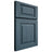Shiloh Cabinetry Full Overlay Richmond Hickory Plain Cut Hudson Door