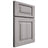 Shiloh Cabinetry Full Overlay Richmond Hickory Plain Cut Stratus Door