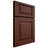 Shiloh Cabinetry Full Overlay Richmond Maple Plain Cut Sable Door