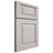 Shiloh Cabinetry Full Overlay Richmond Paintable Amazing Gray Door