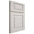 Shiloh Cabinetry Full Overlay Richmond Paintable Eggshell Door