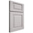 Shiloh Cabinetry Full Overlay Richmond Paintable Light French Gray Door