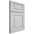 Shiloh Cabinetry Full Overlay Richmond Paintable Niebla Azul Door