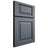 Shiloh Cabinetry Full Overlay Richmond Paintable Slate Tile Door