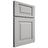 Shiloh Cabinetry Full Overlay Richmond Paintable Unusual Gray Door