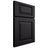Shiloh Cabinetry Full Overlay Richmond Poplar Plain Cut Harbor Door