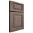 Shiloh Cabinetry Full Overlay Richmond Poplar Plain Cut River Rock Door