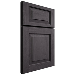 Shiloh Cabinetry Full Overlay Richmond Red Oak Plain Cut Harbor Door