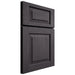 Shiloh Cabinetry Full Overlay Richmond Red Oak Plain Cut Harbor Door