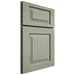 Shiloh Cabinetry Full Overlay Richmond Red Oak Plain Cut Moss Door