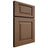 Shiloh Cabinetry Full Overlay Richmond White Oak Plain Cut Autumn Door