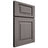 Shiloh Cabinetry Full Overlay Richmond White Oak Plain Cut Flagstone Door