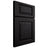 Shiloh Cabinetry Full Overlay Richmond White Oak Plain Cut Ink Door