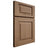 Shiloh Cabinetry Full Overlay Richmond White Oak Plain Cut Medium Door