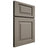 Shiloh Cabinetry Full Overlay Richmond White Oak Plain Cut Thyme Door
