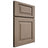 Shiloh Cabinetry Full Overlay Richmond White Oak Quarter Sawn Almond Door
