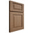 Shiloh Cabinetry Full Overlay Richmond White Oak Quarter Sawn Medium Door