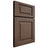 Shiloh Cabinetry Full Overlay Richmond White Oak Quarter Sawn Mineral Door
