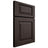 Shiloh Cabinetry Full Overlay Richmond White Oak Quarter Sawn Morel Door