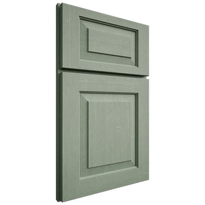 Shiloh Cabinetry Full Overlay Richmond White Oak Quarter Sawn Moss Door
