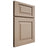 Shiloh Cabinetry Full Overlay Richmond White Oak Quarter Sawn Straw Door