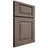 Shiloh Cabinetry Full Overlay Richmond White Oak Rift Cut Clay Door