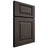 Shiloh Cabinetry Full Overlay Richmond White Oak Rift Cut Creekside Door
