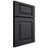 Shiloh Cabinetry Full Overlay Richmond White Oak Rift Cut Harbor Door