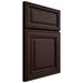 Shiloh Cabinetry Full Overlay Savannah Alder Plain Cut Bistre Door