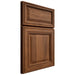 Shiloh Cabinetry Full Overlay Savannah Hickory Plain Cut Burnt Sugar Door