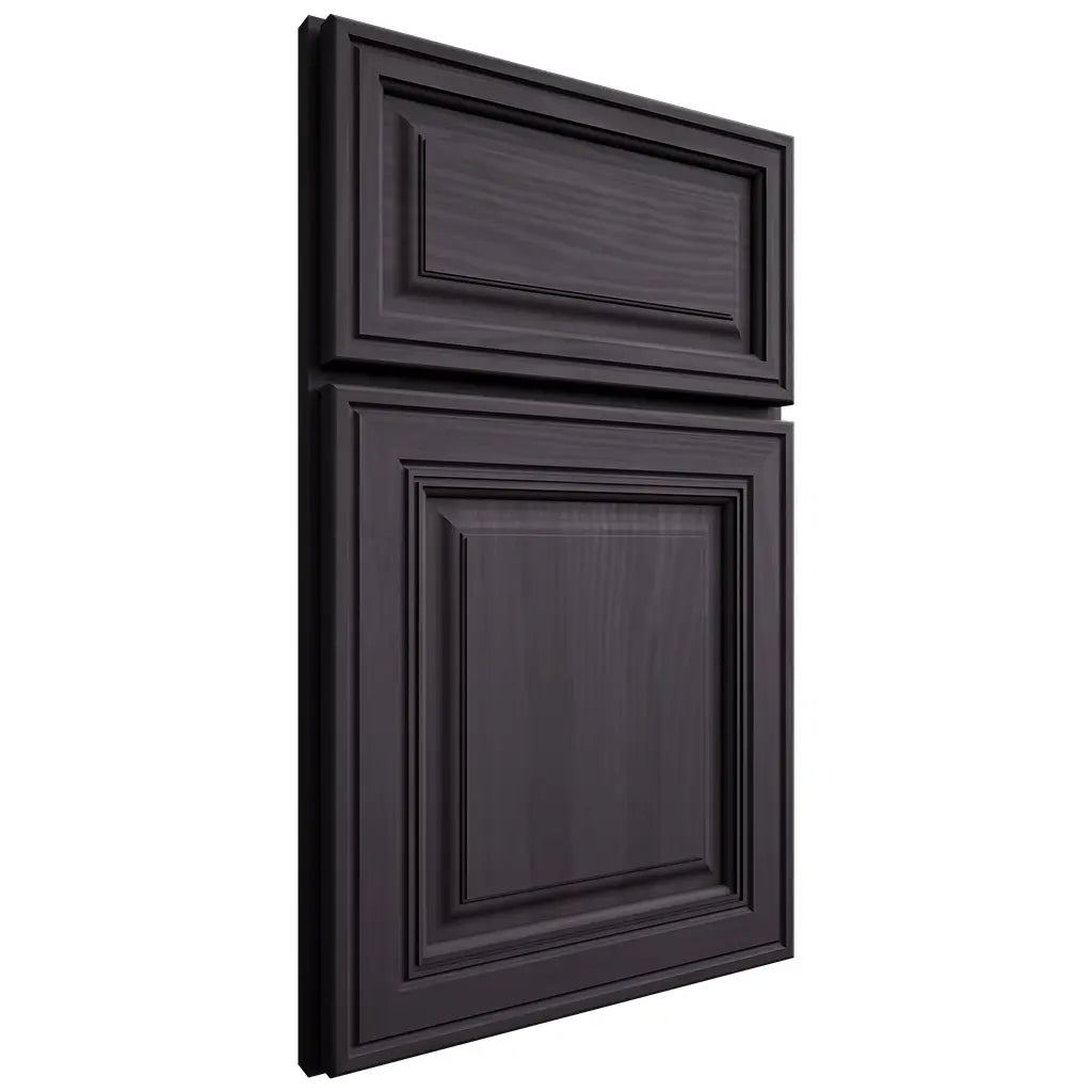 Shiloh Cabinetry Full Overlay Savannah Hickory Plain Cut Harbor Door