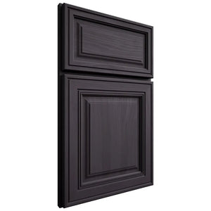 Shiloh Cabinetry Full Overlay Savannah Hickory Plain Cut Harbor Door