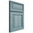 Shiloh Cabinetry Full Overlay Savannah Hickory Plain Cut Sky Door