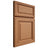 Shiloh Cabinetry Full Overlay Savannah Maple Plain Cut Cashmere Door
