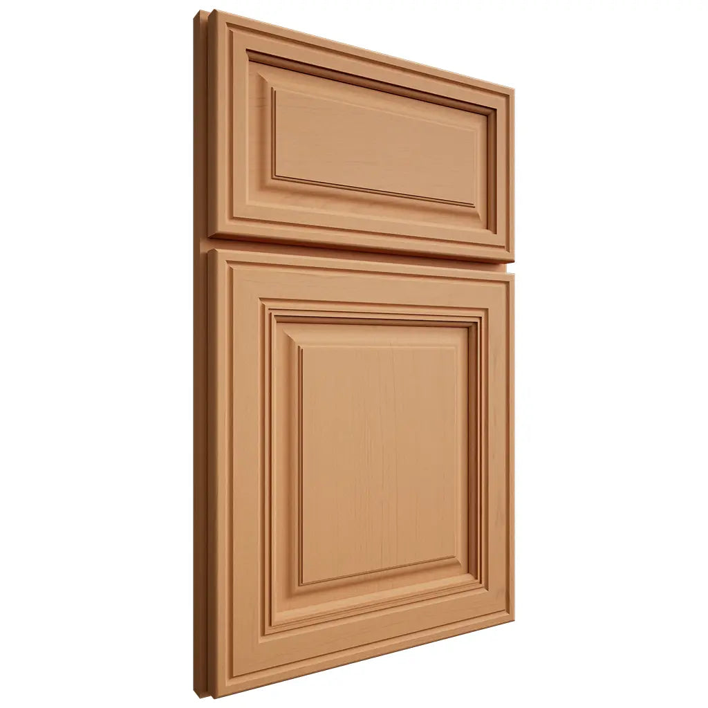 Shiloh Cabinetry Full Overlay Savannah Maple Plain Cut Golden Door